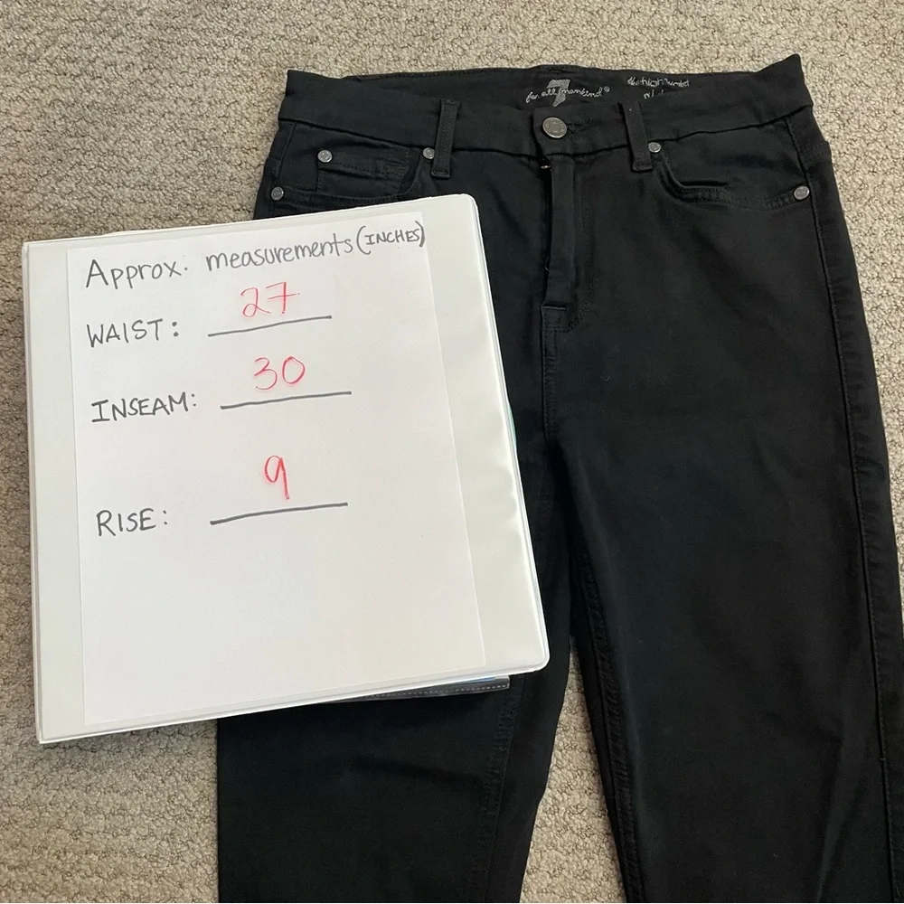 7 For All Mankind - The High Waist Skinny Jeans - Picture 2 of 8